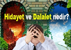 Dalalet ne demek sözlük anlamı kısaca?